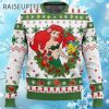 Ariel The Little Mermaid Disney Princess Christmas Ugly Sweater 4 4