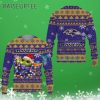 Baby Yoda Star Wars Ravens Light Up Christmas Sweater 3 3