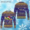 Baby Yoda Star Wars Ravens Light Up Christmas Sweater 4 4