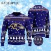 Baltimore Raven Ugly Christmas Sweater Football Gifts 1 1