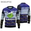 Baltimore Ravens Christmas Grinch Ugly Christmas Sweater 2 2