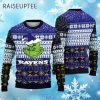 Baltimore Ravens Christmas Grinch Ugly Christmas Sweater 4 4