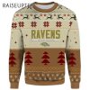 Baltimore Ravens Combien Tranning Ugly Christmas Sweater 2 2