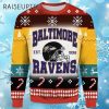 Baltimore Ravens EST 1996 Ugly Christmas Sweater 4 4