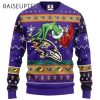 Baltimore Ravens Grinch Christmas Ugly Sweater 2 2