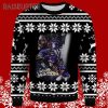 Baltimore Ravens Lamar Jackson Ugly Christmas Sweater 5 5