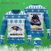 Baltimore Ravens Play Like A Raven Christmas Ugly Sweater 3 3