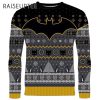 Batmans Ugly Christmas Sweater Black 2 2