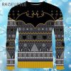 Batmans Ugly Christmas Sweater Black 4 4