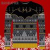 Batmans Ugly Christmas Sweater Black 5 5