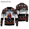 Bear Drinking Busch Light Beer Christmas Ugly Sweater 2 2