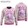 Believe In Magic Pink Unicorn Christmas Sweater 2 2