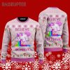 Believe In Magic Pink Unicorn Christmas Sweater 5 5