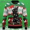 Black Cat Light Christmas Ugly Christmas Sweater 3 3