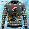 Black Cat Merry And Bright Ugly Christmas Sweaters 4 4