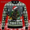 Black Cat Merry And Bright Ugly Christmas Sweaters 5 5