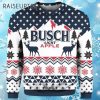 Busch Light Apple Beer Christmas Ugly Sweater 4 4