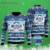 Busch Light Beer Christmas Ugly Sweater 3 3