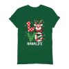 Christmas Nana Tshirts Nana Claus Gifts Love Christmas Shirts Nana Life Tshirt Reindeer Graphic Tees Cute Xmas Shirt Xmas Deer Gifts 2