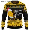 Christmas Rules Everything Around Me Wu Tang Ugly Christmas Sweater Raiseuptee 2 2