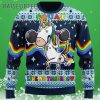 Christmas Sweater With Unicorn Squat Like No Tomorrow 3 3