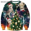 Christmas Tree Cat Ugly Christmas Sweater 2 2