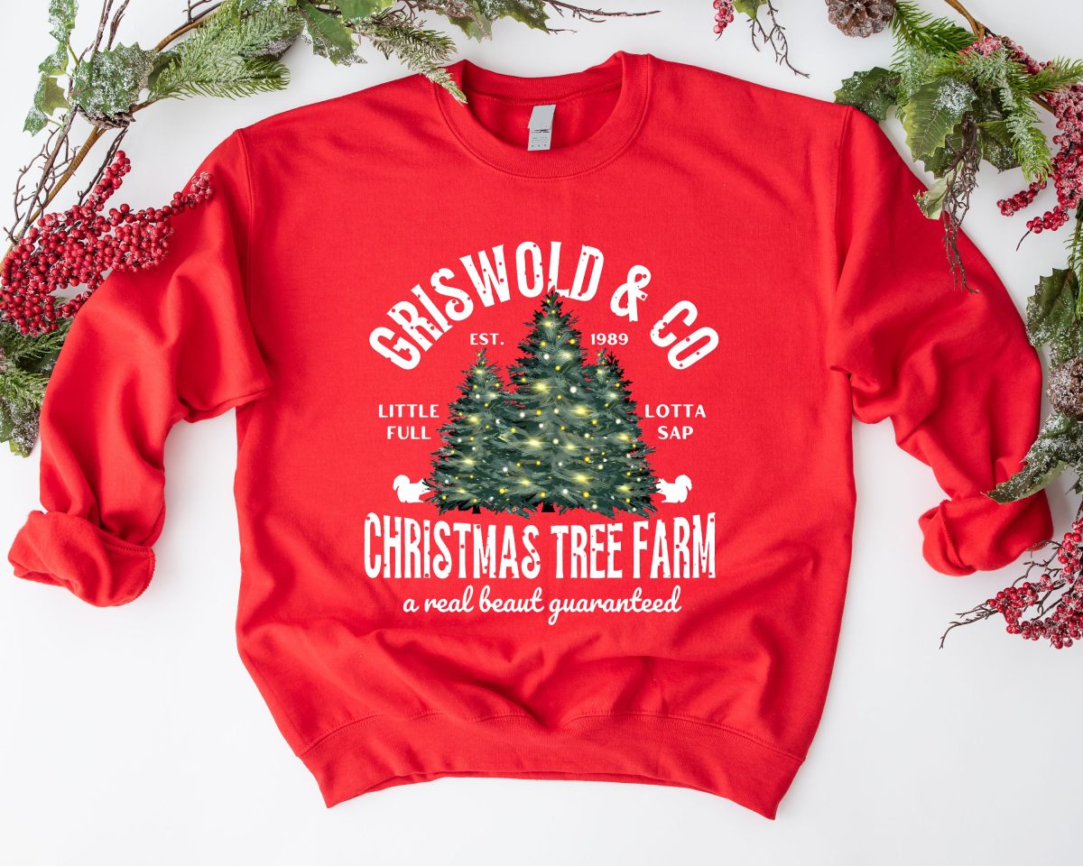 Christmas Tree Sweatshirt Griswolds Tree Farm Since 1989 Crewneck Xmas Family Gift Holiday Spirit Shirt Little Full Lotta Sap 4 scaled