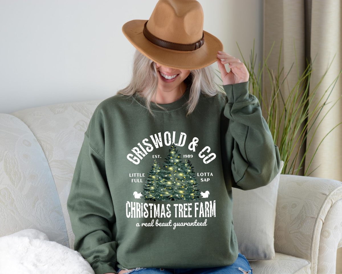 Christmas Tree Sweatshirt Griswolds Tree Farm Since 1989 Crewneck Xmas Family Gift Holiday Spirit Shirt Little Full Lotta Sap 5 scaled