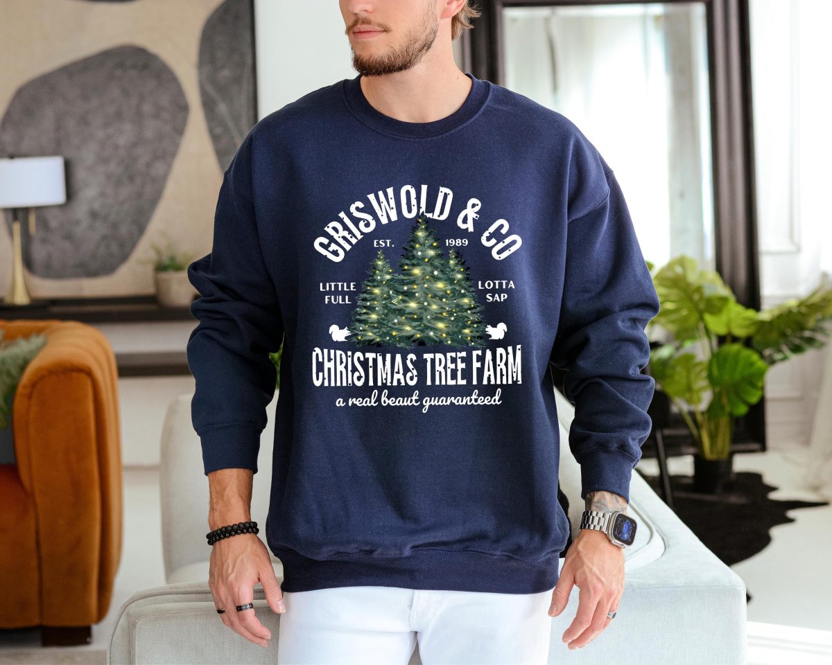 Christmas Tree Sweatshirt Griswolds Tree Farm Since 1989 Crewneck Xmas Family Gift Holiday Spirit Shirt Little Full Lotta Sap 7 scaled