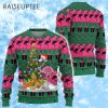 Christmas Tree Ugly Christmas Sweater With Flamingos 1 1