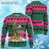 Christmas Tree Ugly Christmas Sweater With Flamingos 4 4