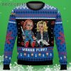 Chucky And Tiffany Sweater Chucky Wanna Play Ugly Christmas Sweater 3 3