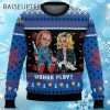 Chucky And Tiffany Sweater Chucky Wanna Play Ugly Christmas Sweater 4 4