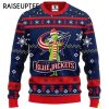 Columbus Blue Jackets Grinch Ugly Funny Christmas Sweaters 2 2