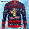 Columbus Blue Jackets Grinch Ugly Funny Christmas Sweaters 4 4