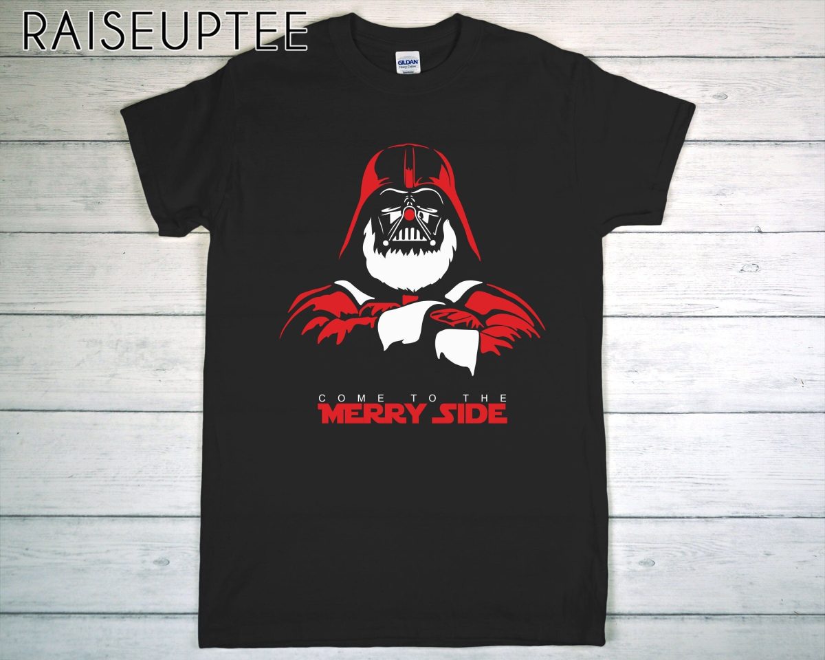 Come to the Merry Side Darth Vader Star Wars Christmas T Shirt1 scaled