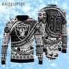 Custom Name Number Ugly Sweater Raiders Football Gift 1 1