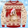 Cute Golden Retriever Dog Ugly Christmas Sweater 1 1