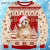 Cute Golden Retriever Dog Ugly Christmas Sweater 4 4