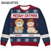 Cute Meowy Catmas Best Funny Ugly Christmas Sweaters 2 2