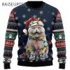 Cute Xmas Cat Ugly Christmas Sweater For Women Men 2 2