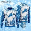 Detroit Lions Ugly Christmas Sweater Design Holiday Gifts