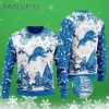 Detroit Lions Ugly Christmas Sweater Design Holiday Gifts 3 3