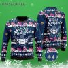 Disney Alice In Wonderland Ugly Cheshire Cat Smile Ugly 3D Sweater 3 3