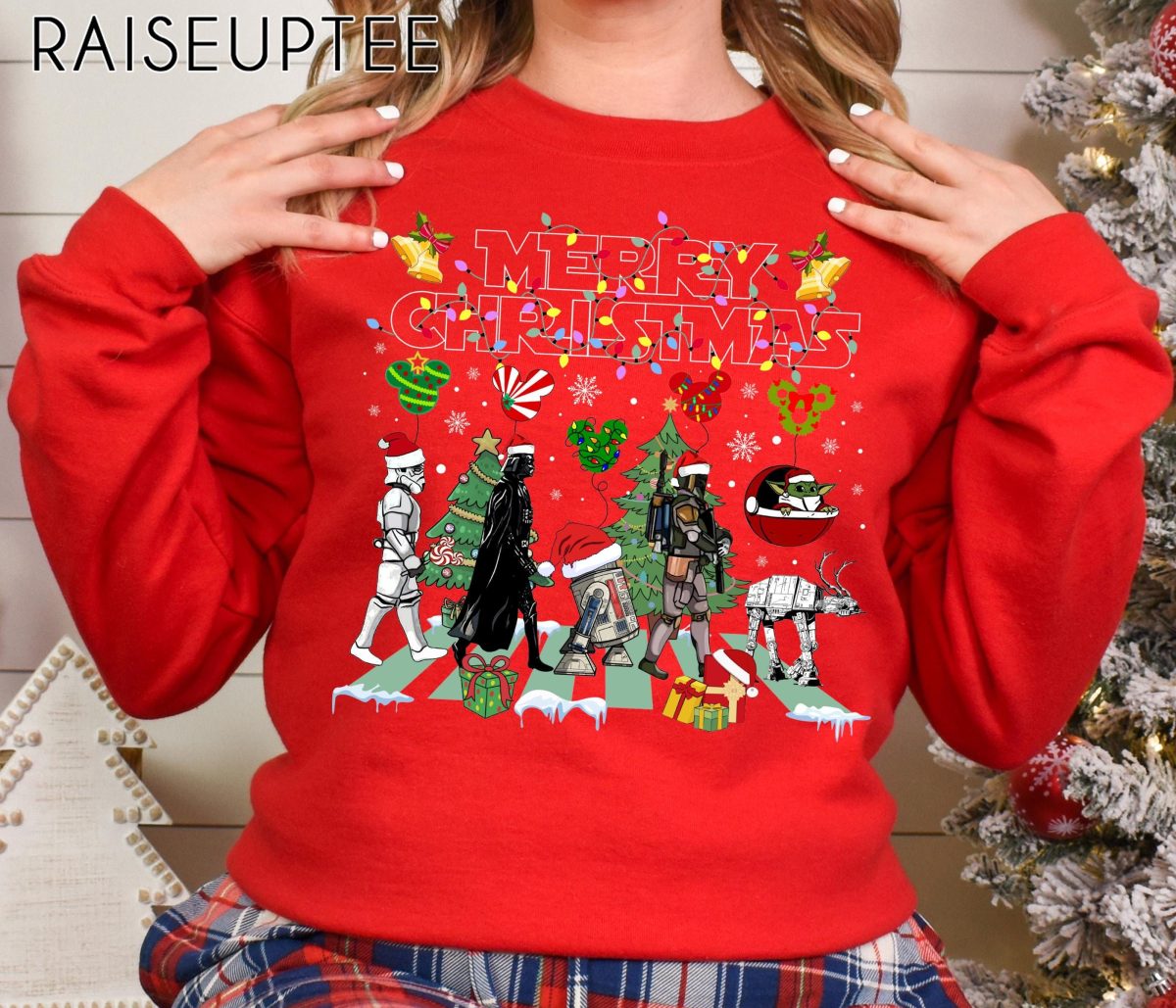 Disney Star Wars Christmas Long Sleeve Shirt Star Wars Christmas Family Shirts 5 scaled