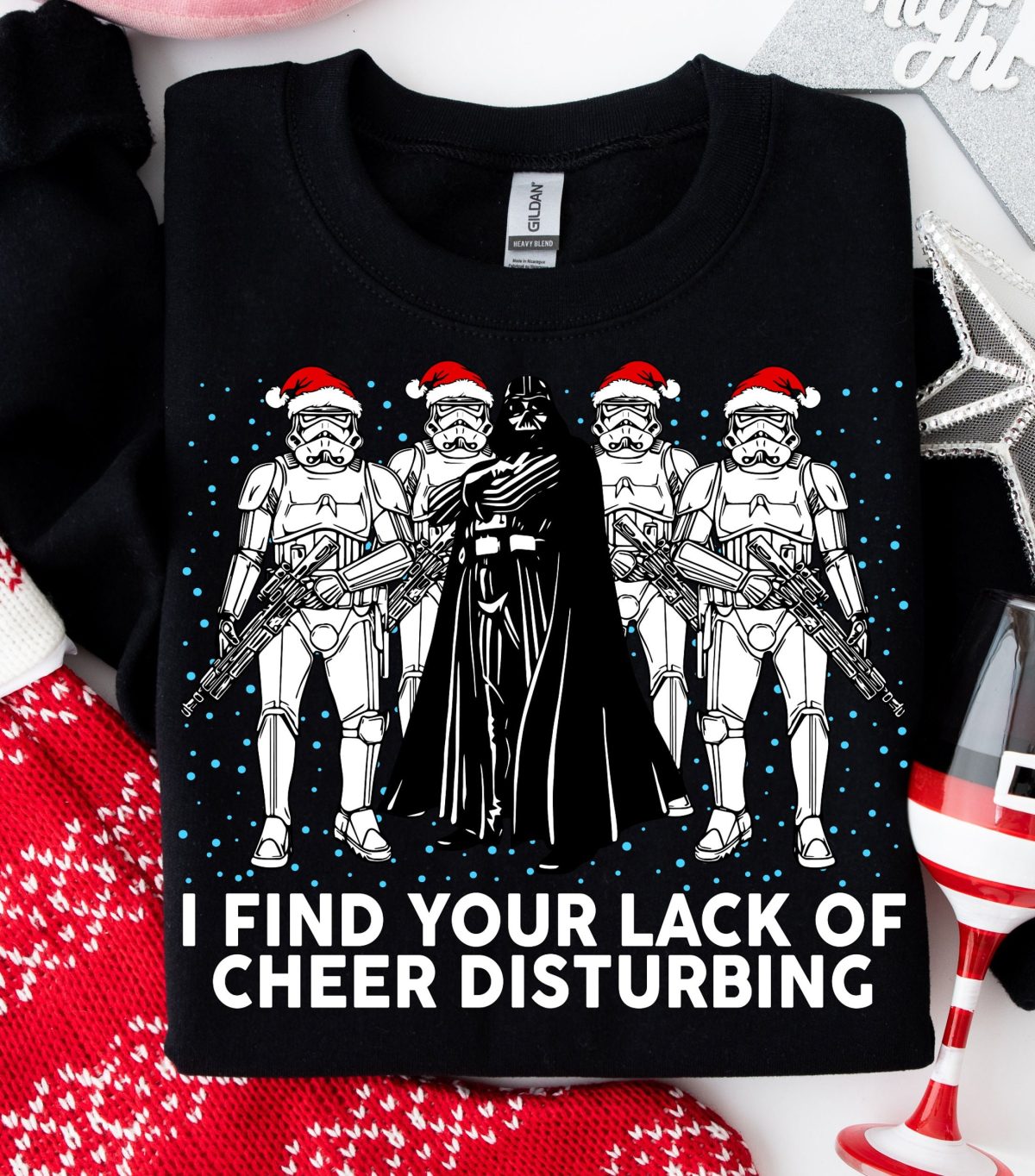 Disney Star Wars Christmas Shirt I Find Your Lock Of Cheer Disturbing Shirt Funny Darth Vader Christmas Shirt Birthday Boy Shirt 2