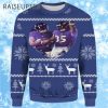 Dobbins Gus Edwards Baltimore Ravens Ugly Christmas Sweater 1 1