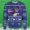 Dobbins Gus Edwards Baltimore Ravens Ugly Christmas Sweater 3 3