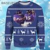 Dobbins Gus Edwards Baltimore Ravens Ugly Christmas Sweater 4 4