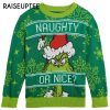 Dr Seuss The Grinch Naughty or Nice Ugly Christmas Sweaters Grinch 2 2